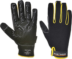 A730 Super Grip Glove-Black-L- Bannav S Bannav LLC 