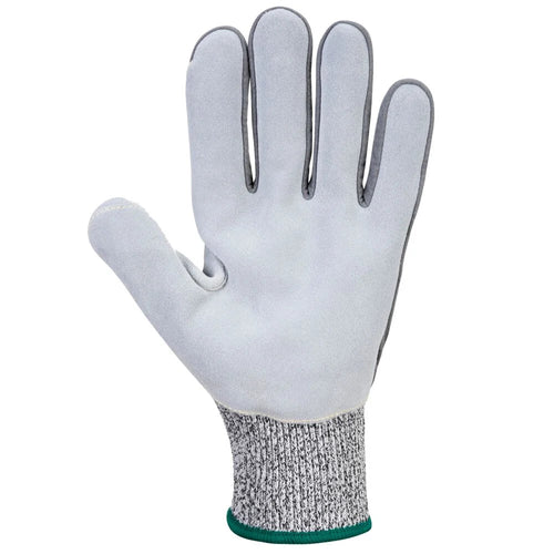 A630 Cut Resistant Work Gloves Razor Lite Leather Palm Gloves Gray, Small- Bannav S Bannav LLC 