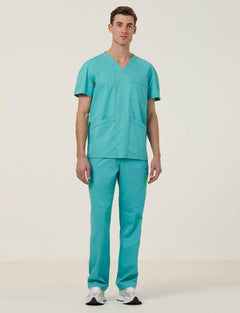 NNT Uniform Mens Next Gen Anti Bacterial Carl Scrub Top V-neck Nurse Work CATRFV- Bannav S Bannav LLC 