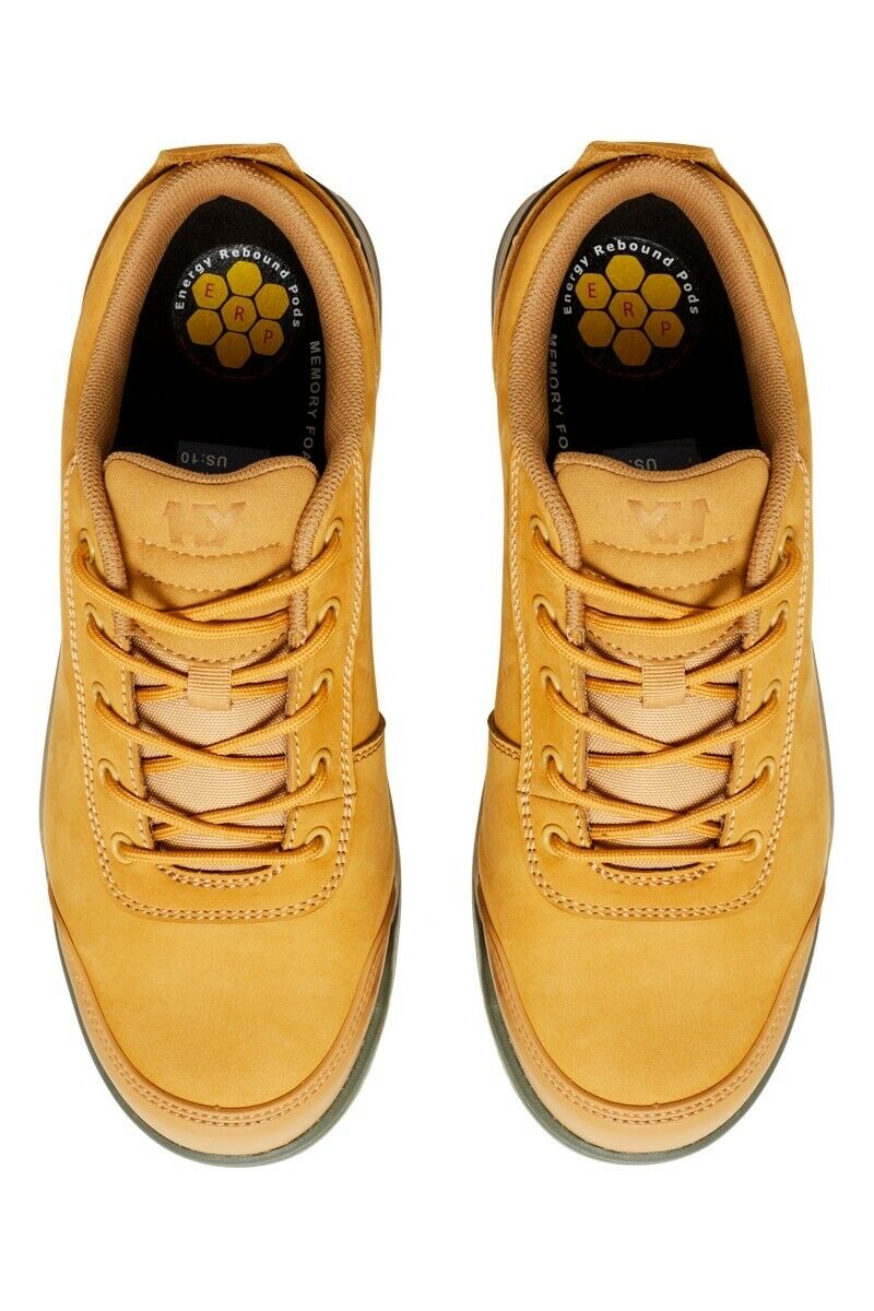 Hard Yakka Mens 3056 Lo Durable Shoes Safety Work Toe Leather Protector Y60113- Bannav S Bannav LLC 