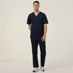 NNT Uniforms Mens Swan Scrub Pant Elastic Flat Waistband Nurse Workwear CATQ4B- Bannav S Bannav LLC 