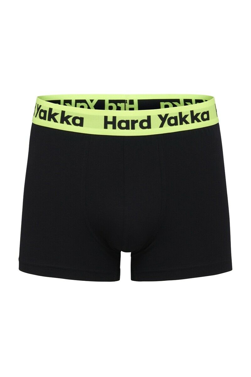 Hard Yakka Mens Cotton Trunk 5 Pack Elastic Waistband Trunks Underwear Y26578- Bannav S Bannav LLC 