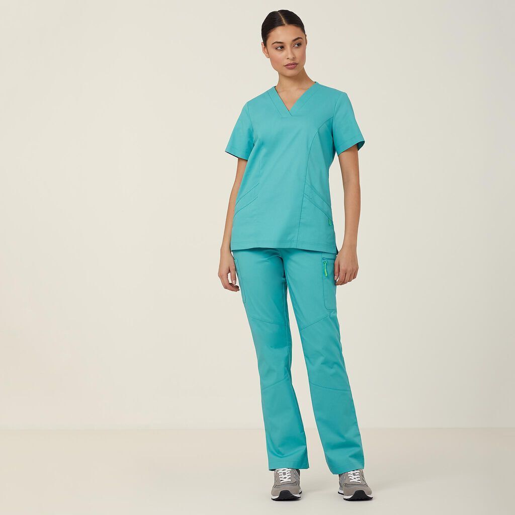Clearance! NNT Uniform Women Next Gen Anti Bacterial Curie Scrub Pants CAT3VE- Bannav S Bannav LLC 