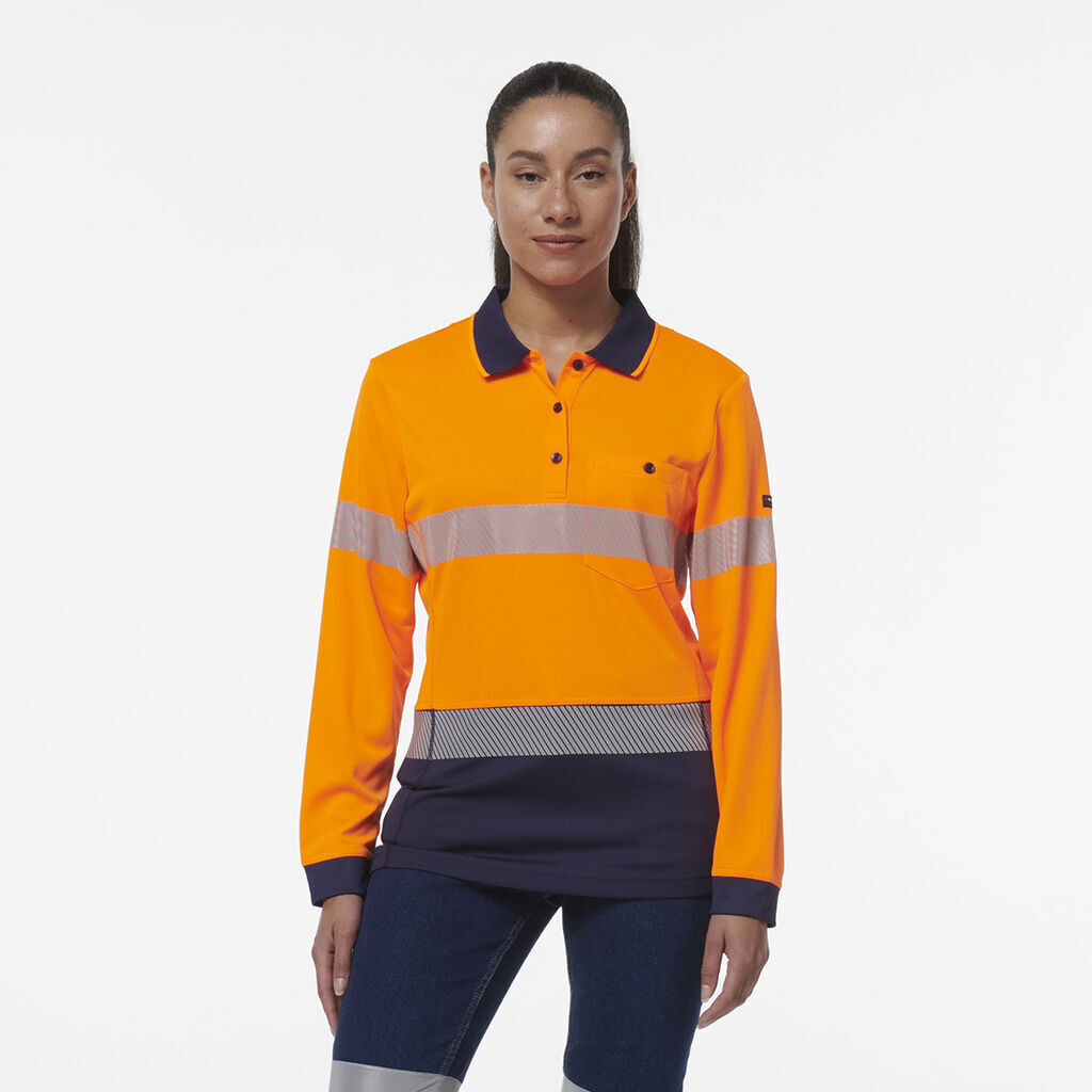 KingGee Womens Workcool Hyperfreeze Spliced With Segmented Tape K44223- Bannav S Bannav LLC 