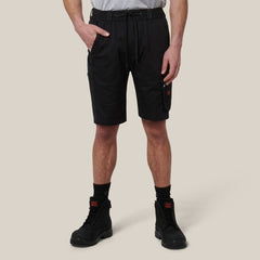 Hard Yakka Mens Toughmaxx Mid Shorts Comfortable Waistband Work Shorts Y05165- Bannav S Bannav LLC 