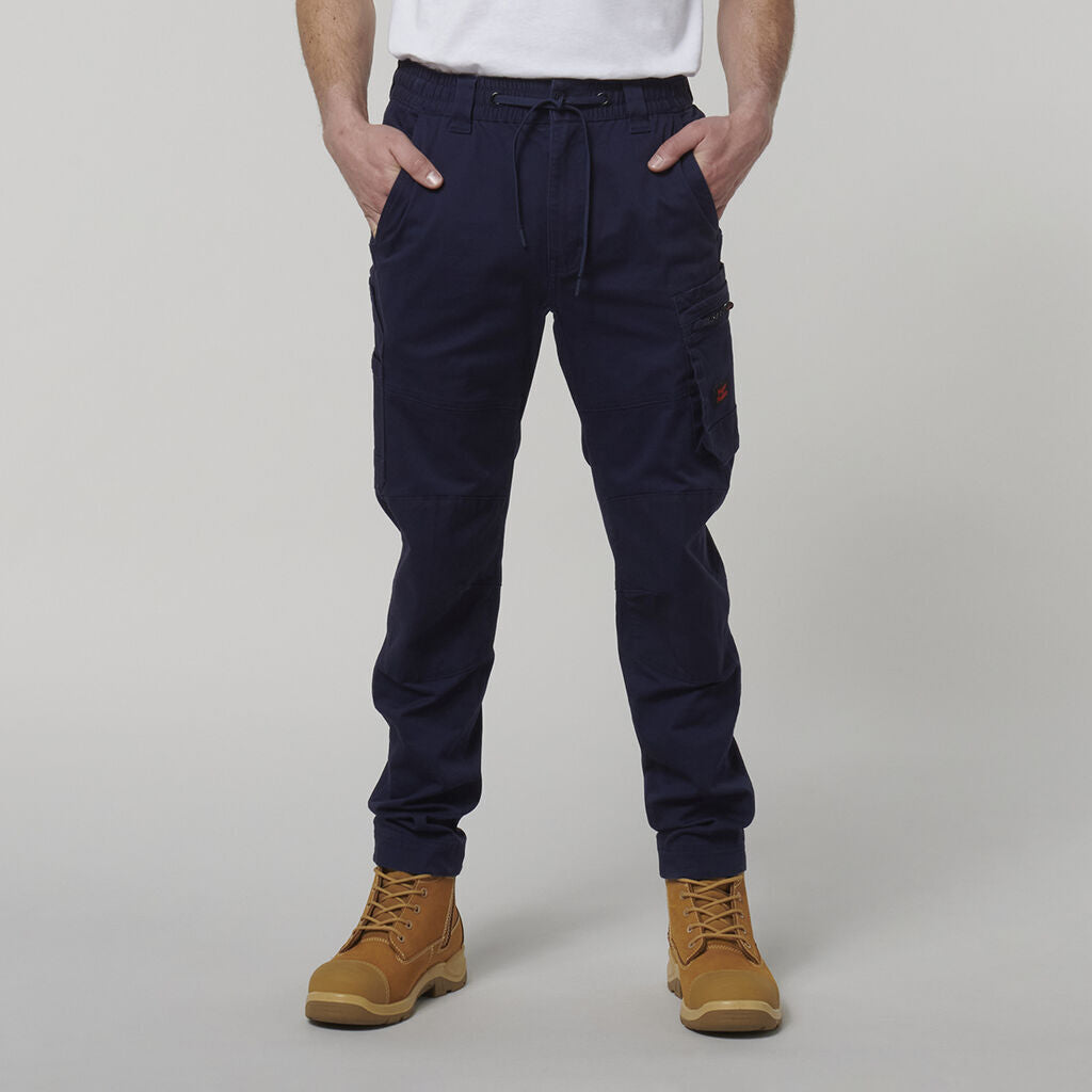 Hard Yakka Mens Toughmaxx Pants Waistband  Cotton Comfortable Work Pants Y02204- Bannav S Bannav LLC 