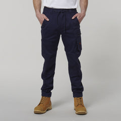 Hard Yakka Mens Toughmaxx Pants Waistband  Cotton Comfortable Work Pants Y02204- Bannav S Bannav LLC 