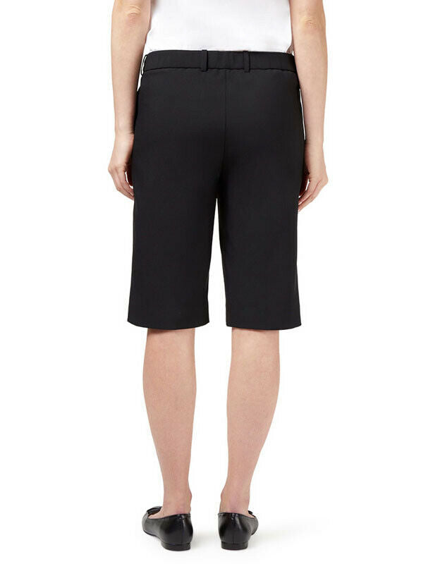 NNT Womens Helix Dry Poly Elastic Waist Shorts Waist Band Button Short CAT3NX- Bannav S Bannav LLC 