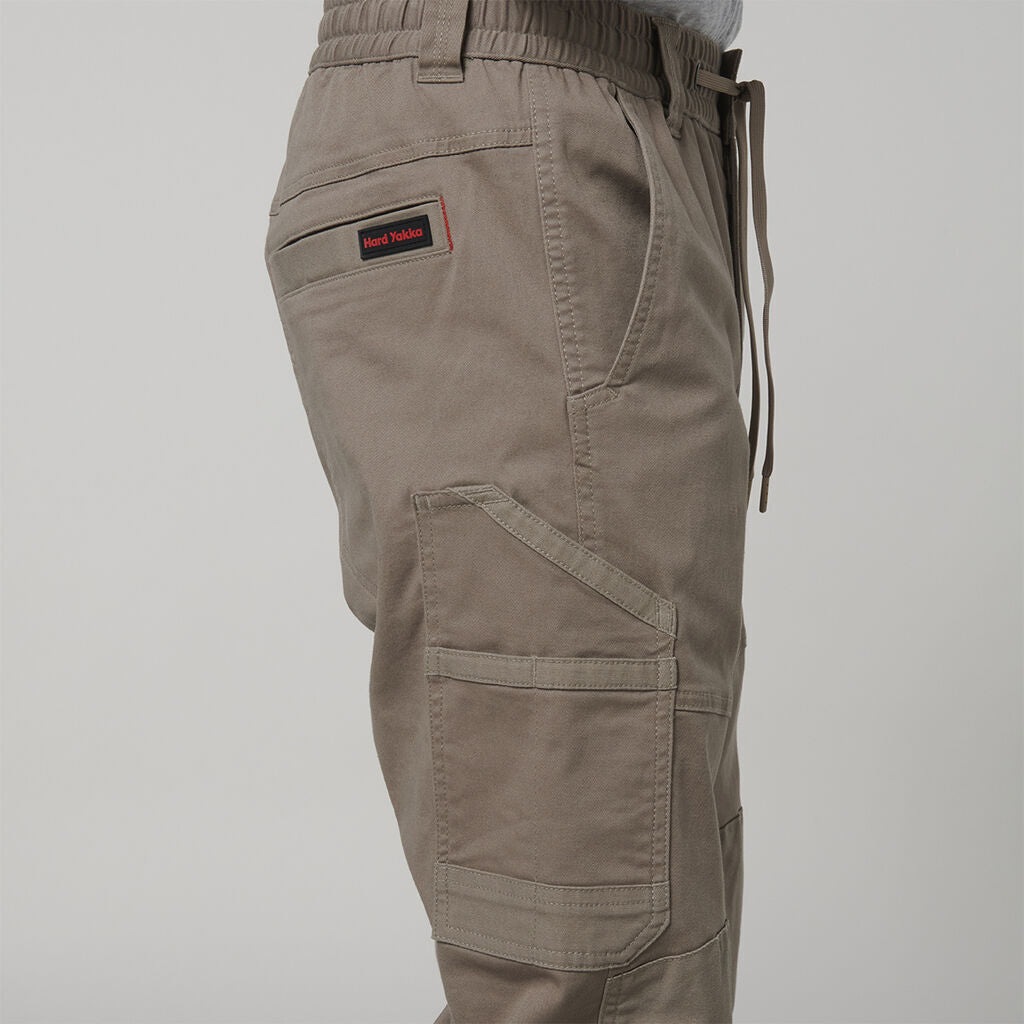 Hard Yakka Mens Toughmaxx Pants Waistband  Cotton Comfortable Work Pants Y02204- Bannav S Bannav LLC 