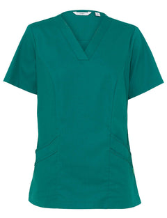 NNT Uniform Womens Next Gen Antibacterial Florence Scrub Top V Neck Nurse CATULM- Bannav S Bannav LLC 