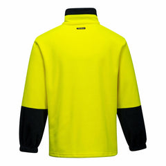 Portwest Mens Hi-Vis Polar Fleece Jumper Waist Draw String Work Comfy MF115- Bannav S Bannav LLC 