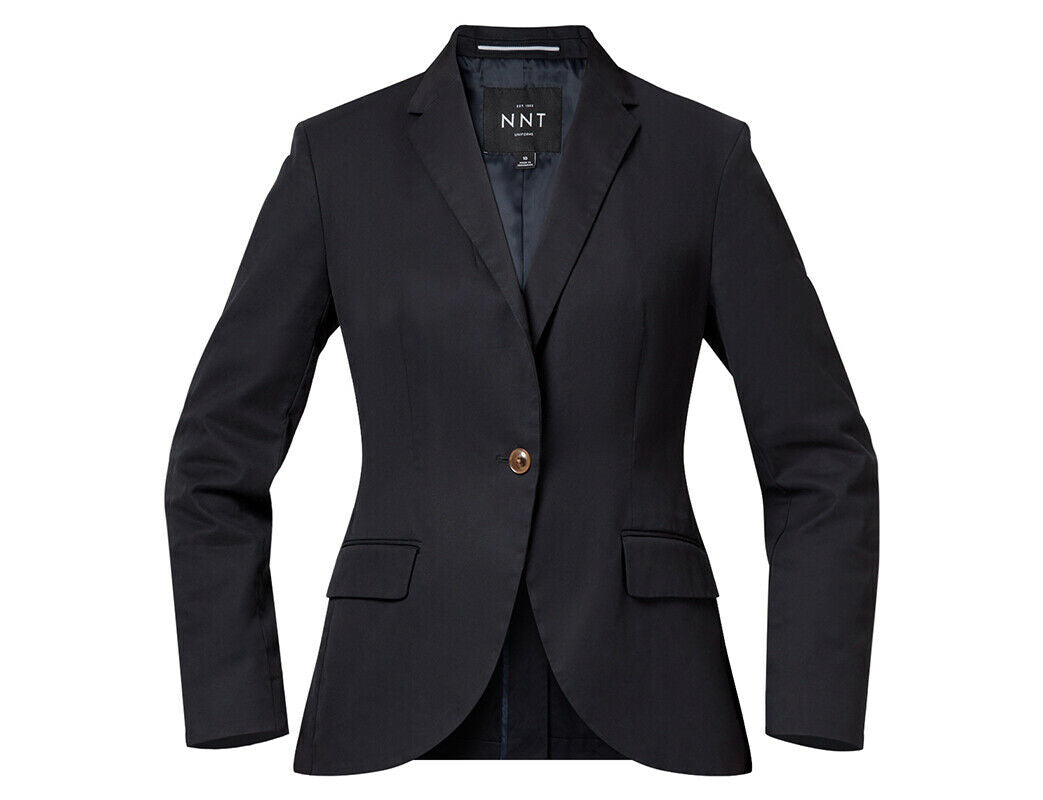NNT Womens Half Lined Cotton Business Blazer Sleeve Lining Tailored Fit CAT1FF- Bannav S Bannav LLC 
