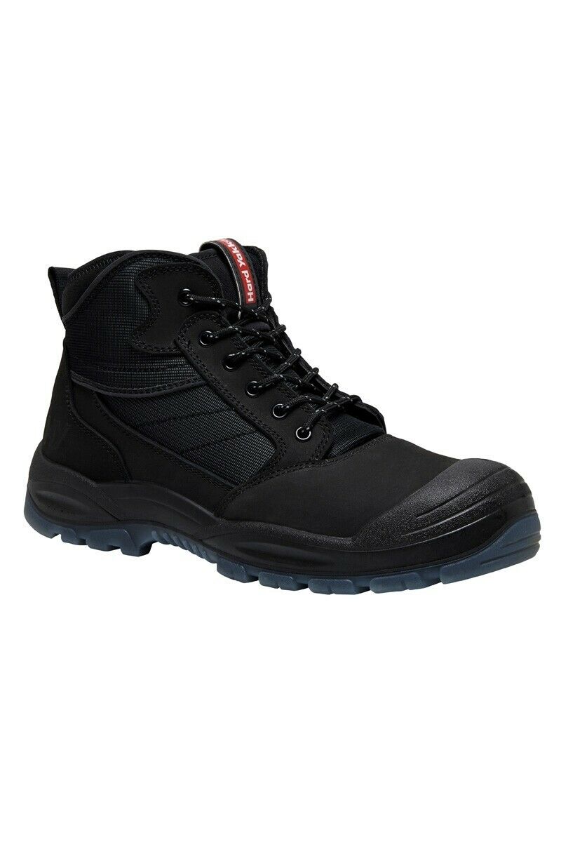 Hard Yakka Nite Vision Work Boots Comfy Leather Workwear Water Resistant Y60235- Bannav S Bannav LLC 