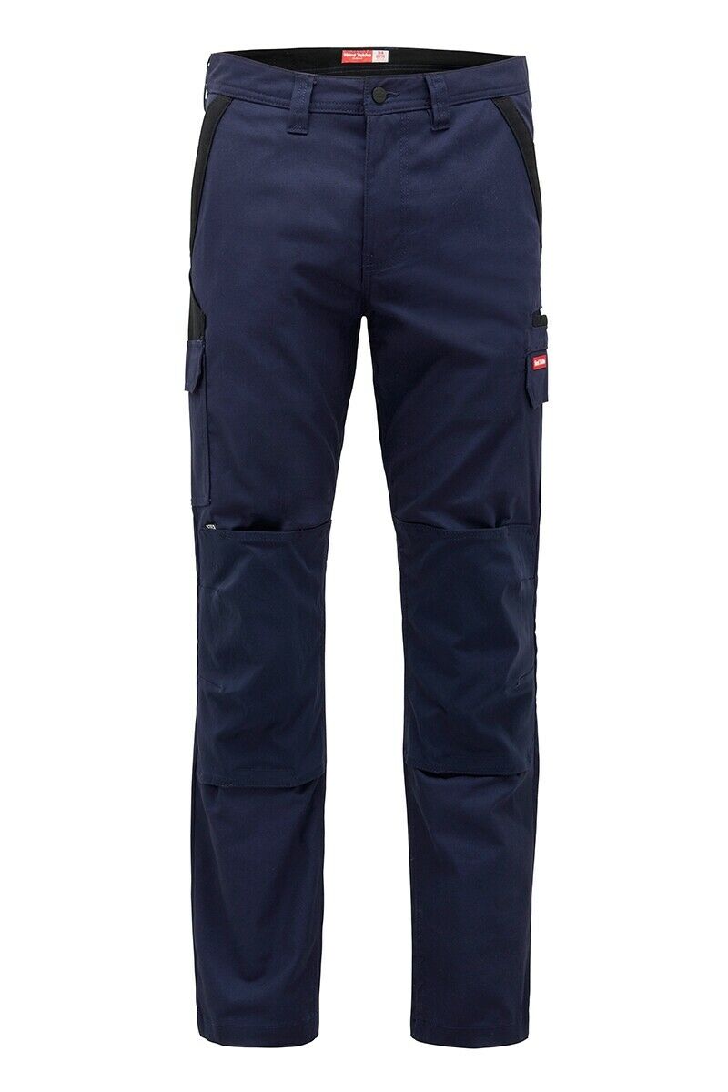 Hard Yakka Mens Legends Stretch Slim Pants Tough Reinforced Work Tradie Y02740- Bannav S Bannav LLC 