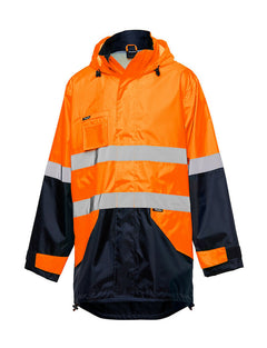 KingGee Lightweight Spray Jacket Waterproof All Season Safety Hi-Vis K55200- Bannav S Bannav LLC 