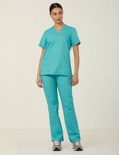 NNT Uniform Women Next Gen Anti Bacterial Curie Scrup Pants Elastic Nurse CAT3VE- Bannav S Bannav LLC 