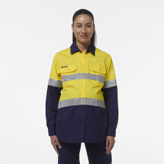 KingGee Womens Workcool Maternity Reflective Shirt K44234- Bannav S Bannav LLC 