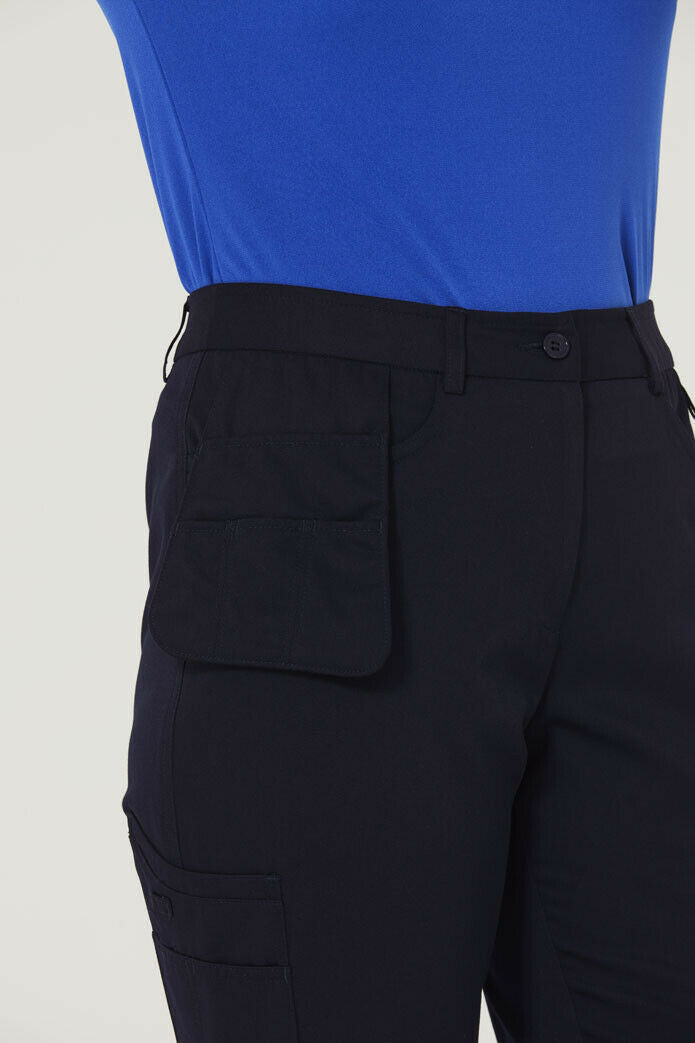 NNT Women P/V Gaberdine Flexi-Waist Pant Formal Cargo Work Business Pants CAT3TY- Bannav S Bannav LLC 