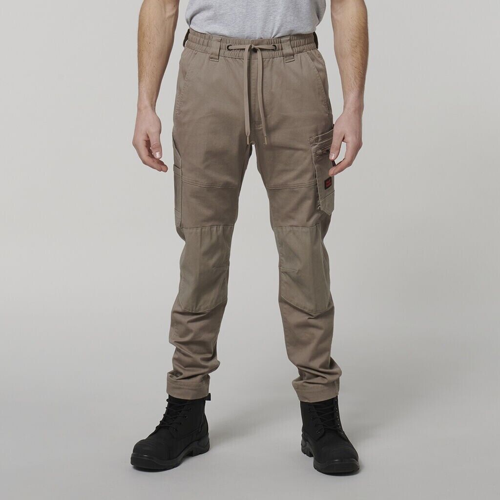 Hard Yakka Mens Toughmaxx Pants Waistband  Cotton Comfortable Work Pants Y02204- Bannav S Bannav LLC 