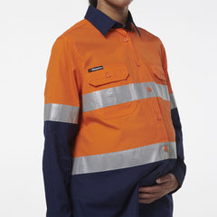 KingGee Womens Workcool Maternity Reflective Shirt K44234- Bannav S Bannav LLC 
