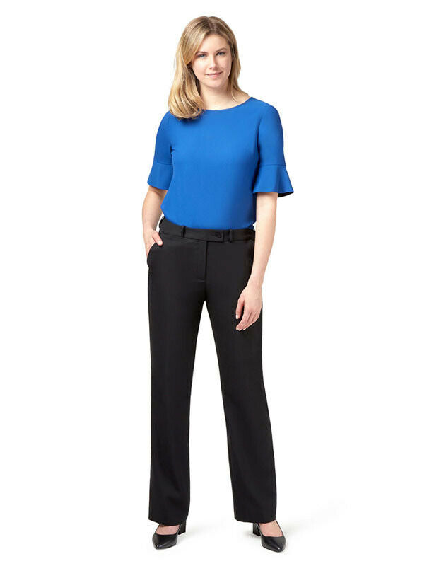 NNT Womens Formal Dobby Stretch Suiting Secret Waist Pant Business Pants CAT3NN- Bannav S Bannav LLC 