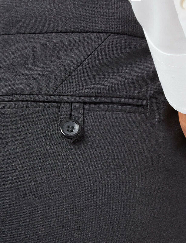 NNT Women Stretch Wool Blend Tab Formal Pants Straight Leg Business Pant CAT3CU- Bannav S Bannav LLC 