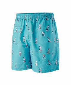 Stubbies Ruggers Mens Microfibre Print Short Drawcord Elastic Summer Work SE317L- Bannav S Bannav LLC 