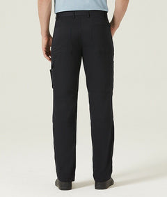 Mens NNT UNIFORMS P/V Gaberdine Flex Waist Cargo Navy Business Work Pants CATClD- Bannav S Bannav LLC 