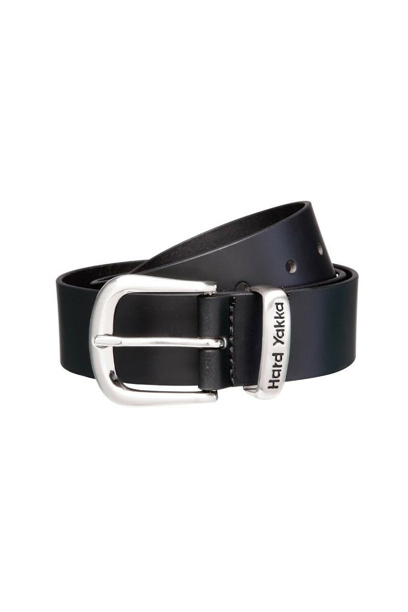 Mens Hard Yakka Belt Colorado Oil Tan Leather Work Brass Buckle Brown Y09402- Bannav S Bannav LLC 