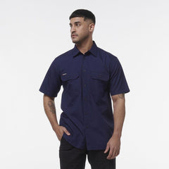 KINGGEE Mens Vented Workcool Breathable Pockets Lightweight Shirt K14030- Bannav S Bannav LLC 