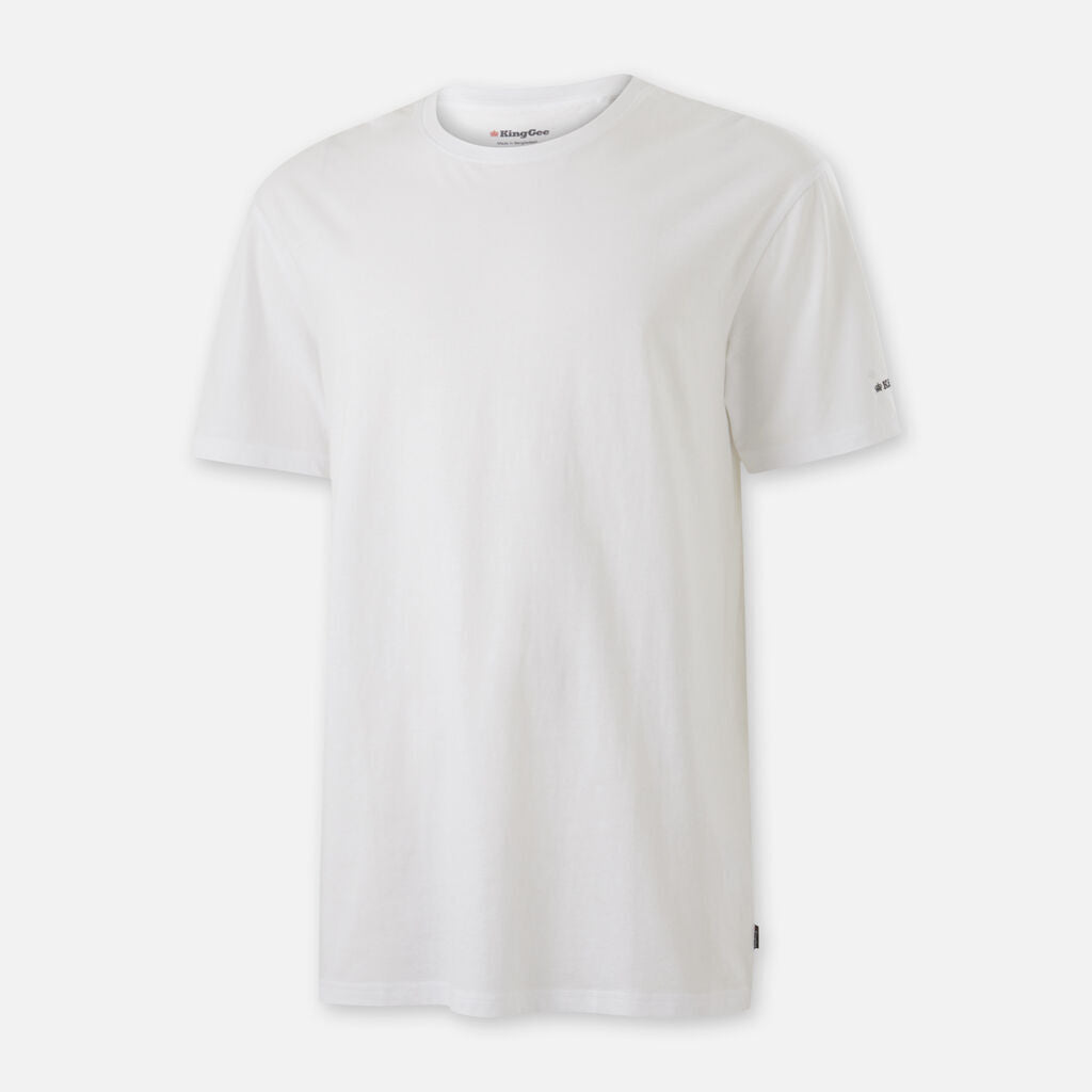 KingGee Mens Safety Originals Crew Neck Regular fit Cotton T Shirt K14034- Bannav S Bannav LLC 