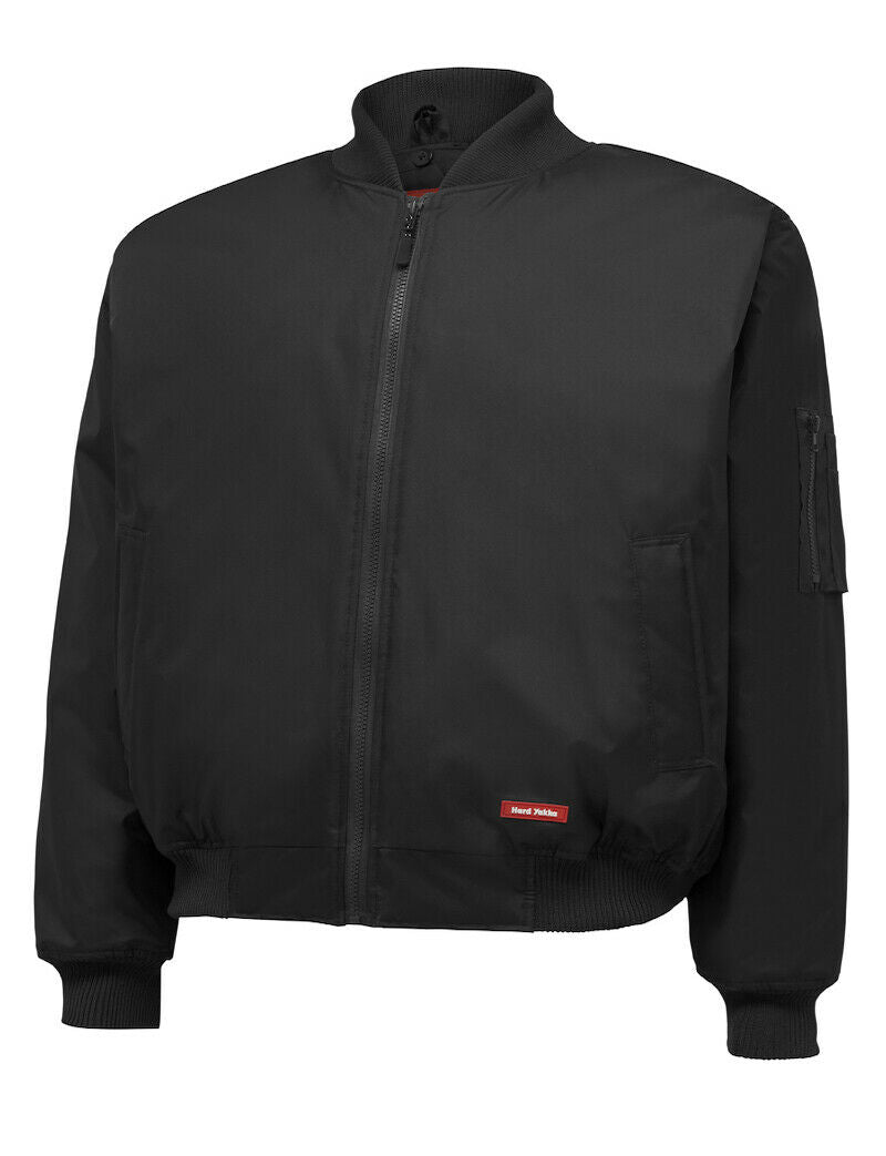 Hard Yakka Bomber Jacket Core Winter Work Hooded Quilted Waterproof Y06680- Bannav S Bannav LLC 