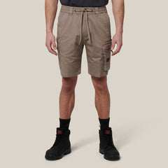 Hard Yakka Mens Toughmaxx Mid Shorts Comfortable Waistband Work Shorts Y05165- Bannav S Bannav LLC 