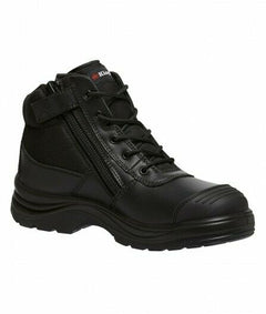 KingGee Mens Tradie Boot Breathable Leather Work Safety Water Resistant K27150- Bannav S Bannav LLC 