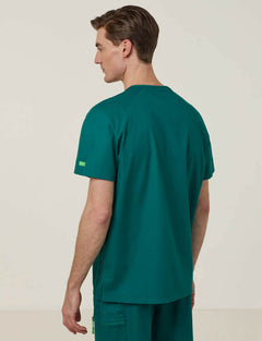 NNT Uniform Mens Next Gen Anti Bacterial Carl Scrub Top V-neck Nurse Work CATRFV- Bannav S Bannav LLC 