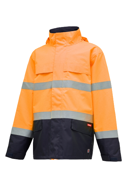 Hard Yakka Mens Antistatic Water Resistant Jacket Thermal Work Safety Y06730- Bannav S Bannav LLC 