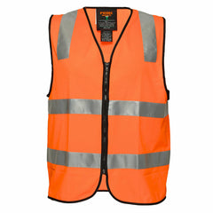 Portwest Mens Day or Night Safety Vest Taped Lightweight Reflective Safety MZ102- Bannav S Bannav LLC 