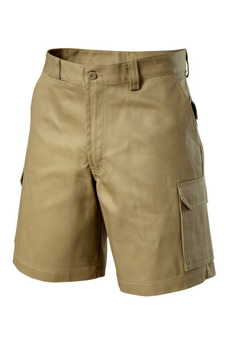 Hard Yakka Generation Gen Y Cotton Cargo Drill Shorts Work Tough Y05500- Bannav S Bannav LLC 