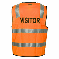 Portwest Visitor Zip Vest D/N 2 Tone Reflective Tape Work Safety MZ106- Bannav S Bannav LLC 