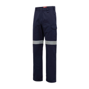Hard Yakka Womens Cargo Taped Work Safety Reflective Drill Pants Comfort Y08380- Bannav S Bannav LLC 