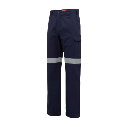Hard Yakka Womens Cargo Taped Work Safety Reflective Drill Pants Comfort Y08380- Bannav S Bannav LLC 