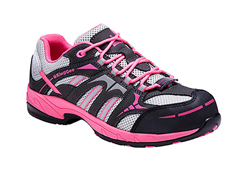 KingGee Womens Comp-Tec G3 Sports Safety Lightweight Work Shoes Comfy K26600- Bannav S Bannav LLC 