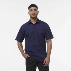 KINGGEE Mens Workcool Lightweight Vented Breathable Closed Front Shirt K14032- Bannav S Bannav LLC 