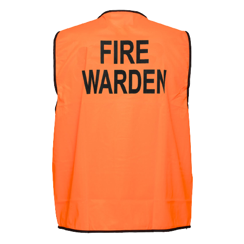 Portwest Fire Warden Hi-Vis Vest Class D Comfort Tape Work Safety MV118- Bannav S Bannav LLC 