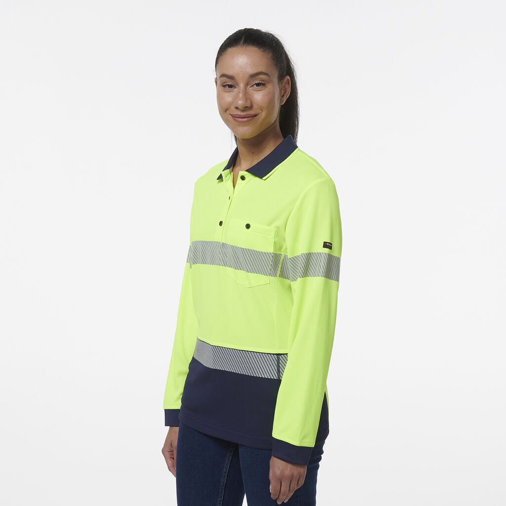 KingGee Womens Workcool Hyperfreeze Spliced With Segmented Tape K44223- Bannav S Bannav LLC 