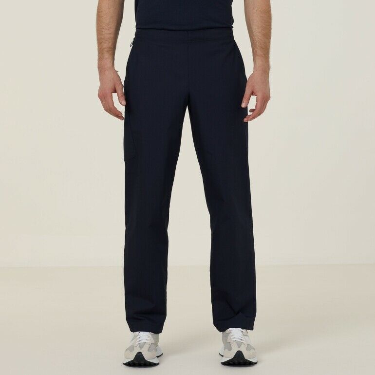 NNT Uniforms Mens Swan Scrub Pant Elastic Flat Waistband Nurse Workwear CATQ4B- Bannav S Bannav LLC 