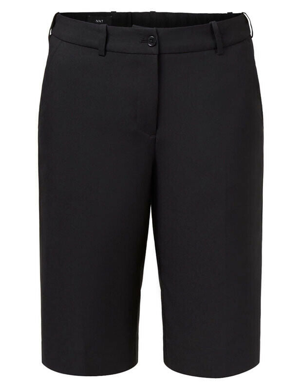 NNT Womens Helix Dry Poly Elastic Waist Shorts Waist Band Button Short CAT3NX- Bannav S Bannav LLC 