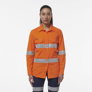 KingGee Womens Workcool Vented Reflective Shirt K44231- Bannav S Bannav LLC 