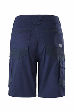 Hard Yakka Womens Raptor Mid Shorts Work Comfortable Cargo Tough Flexible Y08228- Bannav S Bannav LLC 