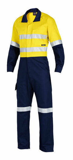 KingGee Mens WorkCool 2 Spliced Overall Work Comfy Safety Cotton Ripstop K51540- Bannav S Bannav LLC 